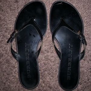 Authentic Used Burberry Sandals